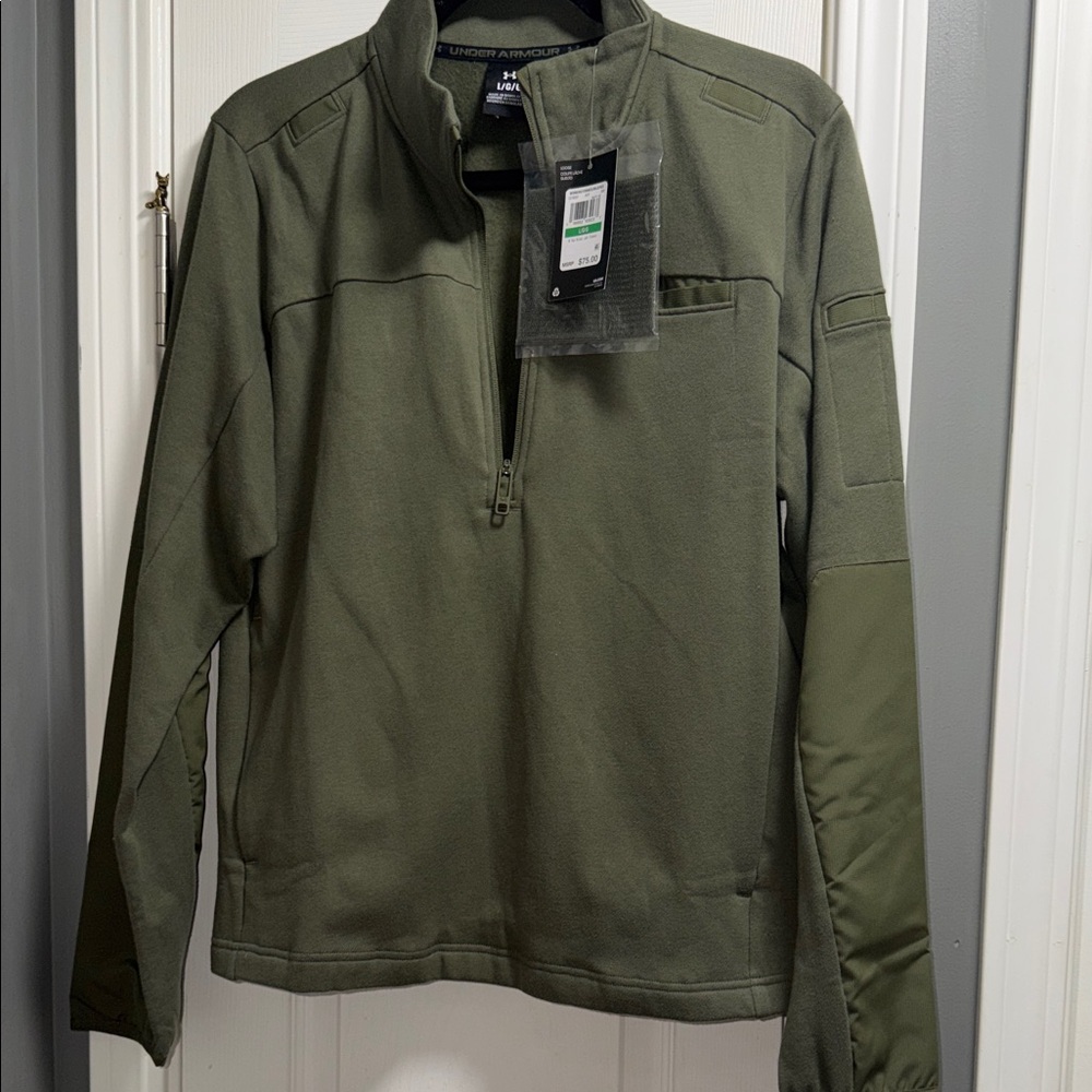 Brand new with tags Under Armour women’s army green tac rival job fleece